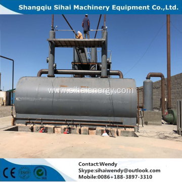 Waste engine oil distillation plant